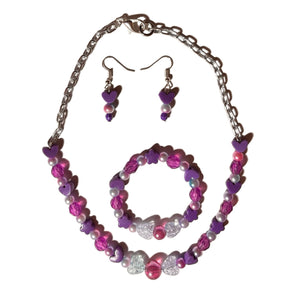 Purple Candy Kids Jewelry Set