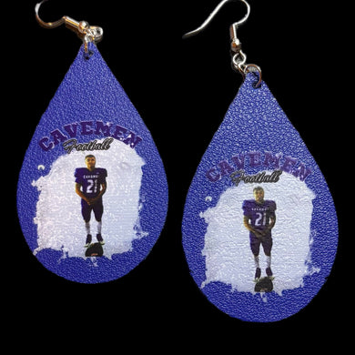 Custom Cavemen Earrings