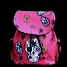 Load image into Gallery viewer, Sugar Skull Backpack-HP
