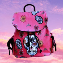 Load image into Gallery viewer, Sugar Skull Backpack-HP
