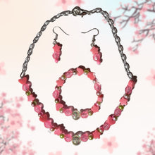 Cargar imagen en el visor de la galería, Pink Candy Kids Jewelry Set
