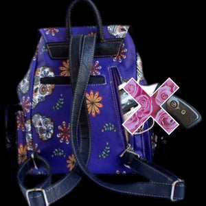 Mochila con calavera de azúcar de HP