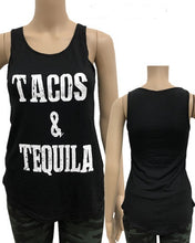 Load image into Gallery viewer, Tacos &amp; Tequila Tank Top
