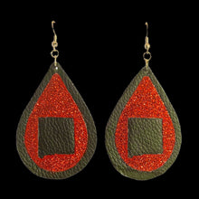 Load image into Gallery viewer, FL New Mexico Teardrop Earrings-BR Layered
