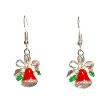 Load image into Gallery viewer, Christmas Bell Earrings
