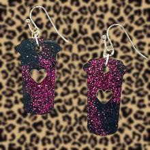 Load image into Gallery viewer, CoffeeToGo Earrings-BlkHP
