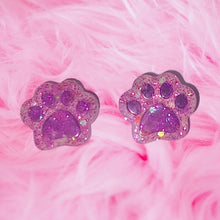 Load image into Gallery viewer, Pawprint Earrings-PkPpl
