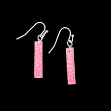 Load image into Gallery viewer, Linear Dangle Earrings-NeonPkGltr
