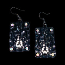 Load image into Gallery viewer, Rockin’ Guitar Cross Earrings
