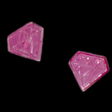 Load image into Gallery viewer, Diamond Post Earrings-Pink
