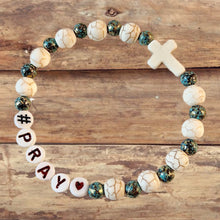 Load image into Gallery viewer, #Pray Ivory Bracelet
