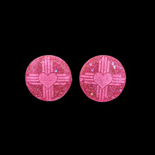 Load image into Gallery viewer, ZiaHeart Round Earrings-HPPink
