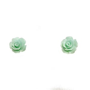 Tiny Rose Earrings