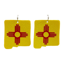 Load image into Gallery viewer, FL New Mexico State Zia Symbol Earrings
