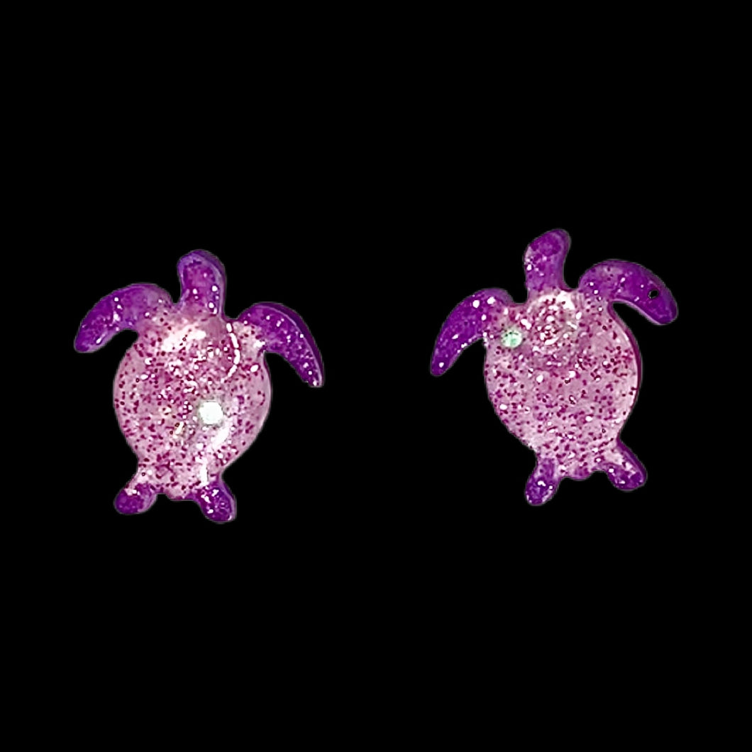 Pendientes de tortuga - GlitterPrpl