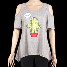 Load image into Gallery viewer, Cactus Hugs Bare Shoulder Tee
