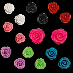 Bold Rose Earrings