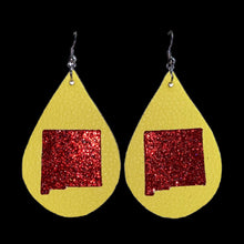 Load image into Gallery viewer, FL New Mexico Teardrop Earrings-YR
