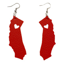 Load image into Gallery viewer, FL State Earrings-California
