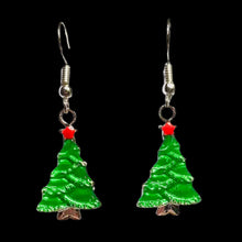 Load image into Gallery viewer, Christmas Tree Earrings
