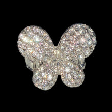 Load image into Gallery viewer, Rhinestone Butterfly Ring
