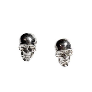 Skull Earrings- Sterling Silver