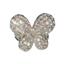 Load image into Gallery viewer, Rhinestone Butterfly Ring
