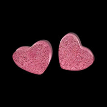 Load image into Gallery viewer, Heart Earrings-GlitterPk
