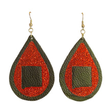 Load image into Gallery viewer, FL New Mexico Teardrop Earrings-BR Layered
