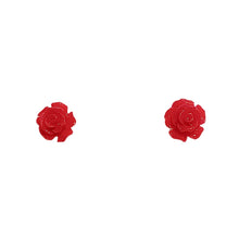 Load image into Gallery viewer, Tiny Rose Earrings
