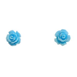 Tiny Rose Earrings