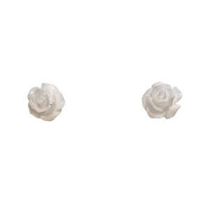 Tiny Rose Earrings