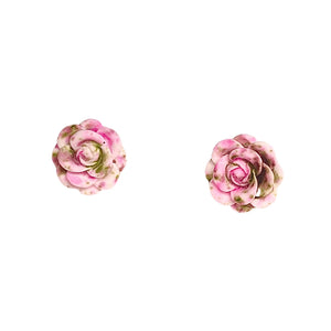 Colorful Rose Earrings