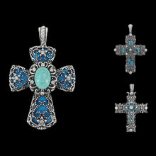 Load image into Gallery viewer, Filigree Cross Pendants
