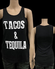 Load image into Gallery viewer, Tacos &amp; Tequila Tank Top
