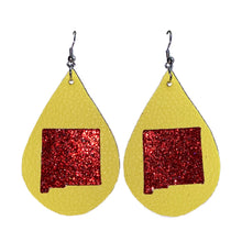 Load image into Gallery viewer, FL New Mexico Teardrop Earrings-YR
