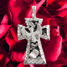 Load image into Gallery viewer, Magnetic Pendant-Love Cross Rhinestone
