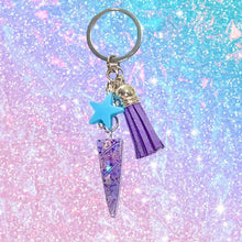 Load image into Gallery viewer, Unicorn Horn and Tassel Keychain-PPTTS
