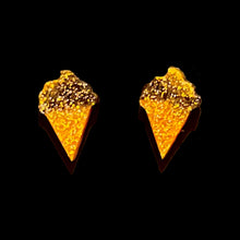 Load image into Gallery viewer, Ice Cream Cone Earrings-BlkGd
