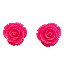 Load image into Gallery viewer, Bold Rose Earrings
