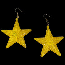 Load image into Gallery viewer, Star Earrings-Yellow
