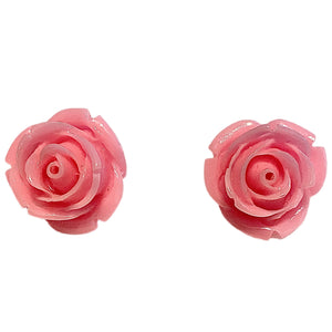 Bold Rose Earrings