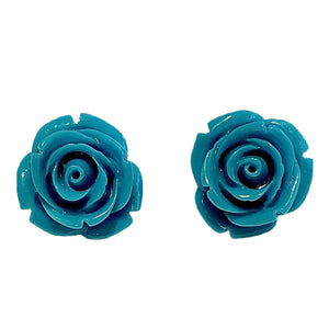 Bold Rose Earrings