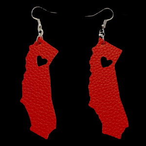 FL State Earrings-California