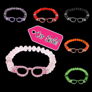 Bling Spectacles Bracelet (5 color options)